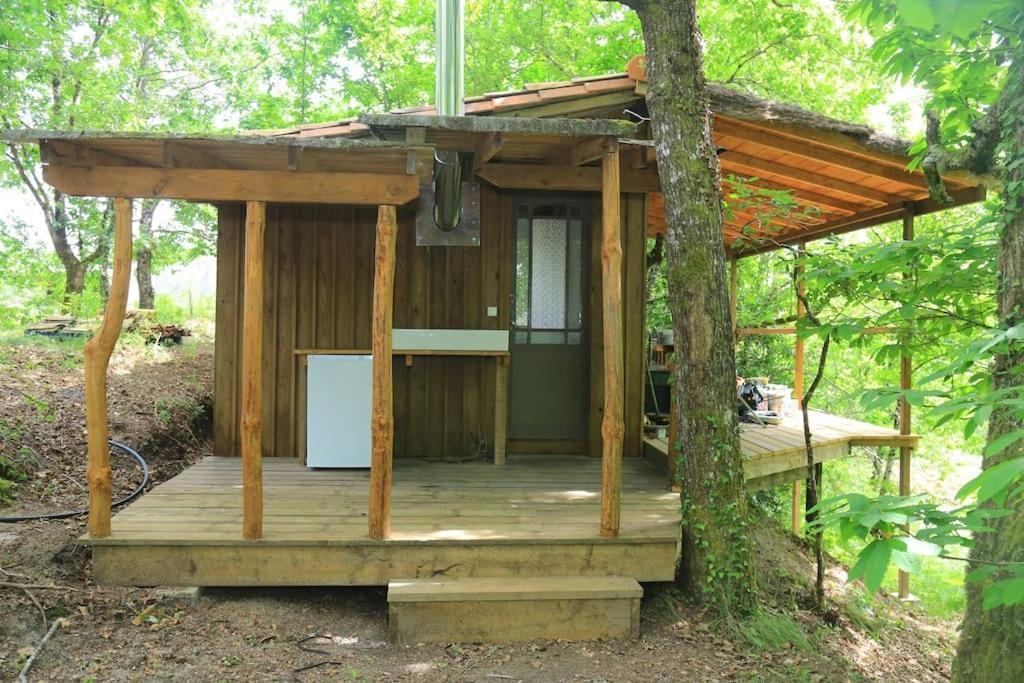 Cabane Au Coeur De La Foret Des Landes De Gascogne Belin-Beliet Eksteriør bilde