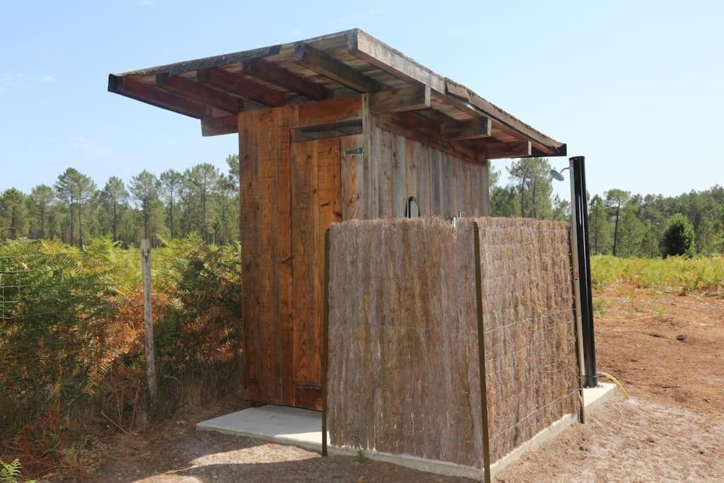 Cabane Au Coeur De La Foret Des Landes De Gascogne Belin-Beliet Eksteriør bilde